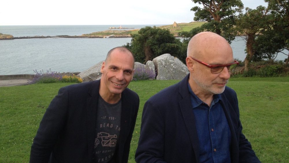 Brian Eno and Yanis Varoufakis