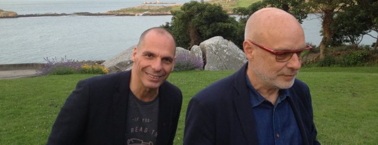 Brian Eno and Yanis Varoufakis