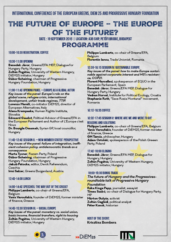 Budapest Conference Programm
