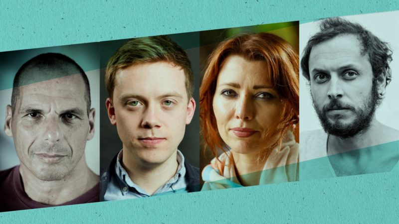 Yanis Varoufakis, Srecko Horvat and Elif Shafak