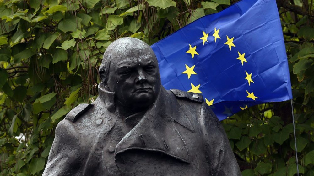 Churchill slated to REMAIN in Parliament Square.