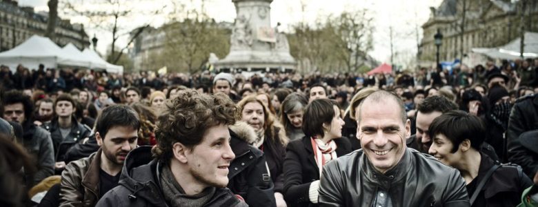 Yanis Varoufakis at Nuit Debout