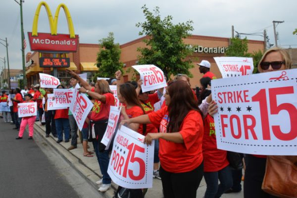 UK McDonald’s workers strike for the first time for a living wage