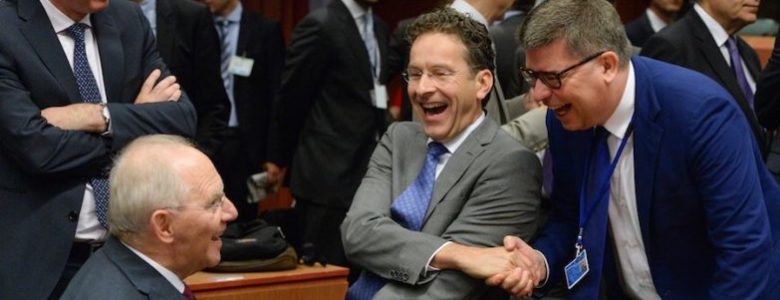 Jeroen Dijsselbloem and Wolfgang Schäuble