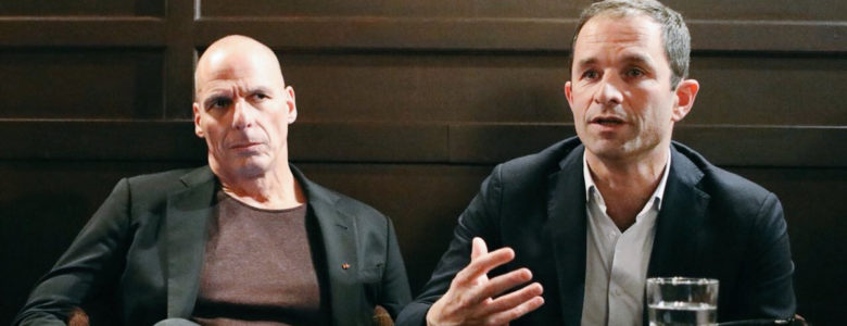 Yanis Varoufakis and Benoit Hamon