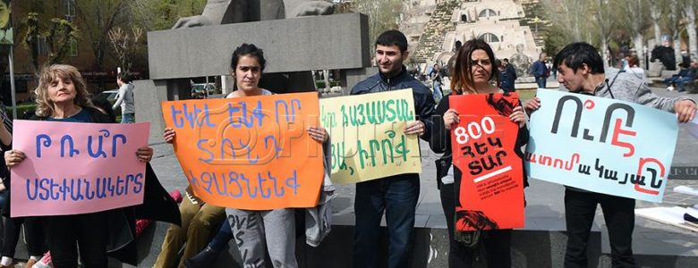 Armenia’s youth take to the streets to defend their future