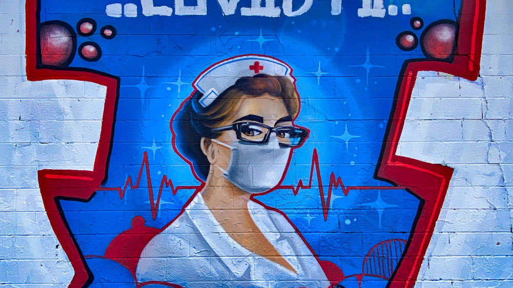 Nurse with mask